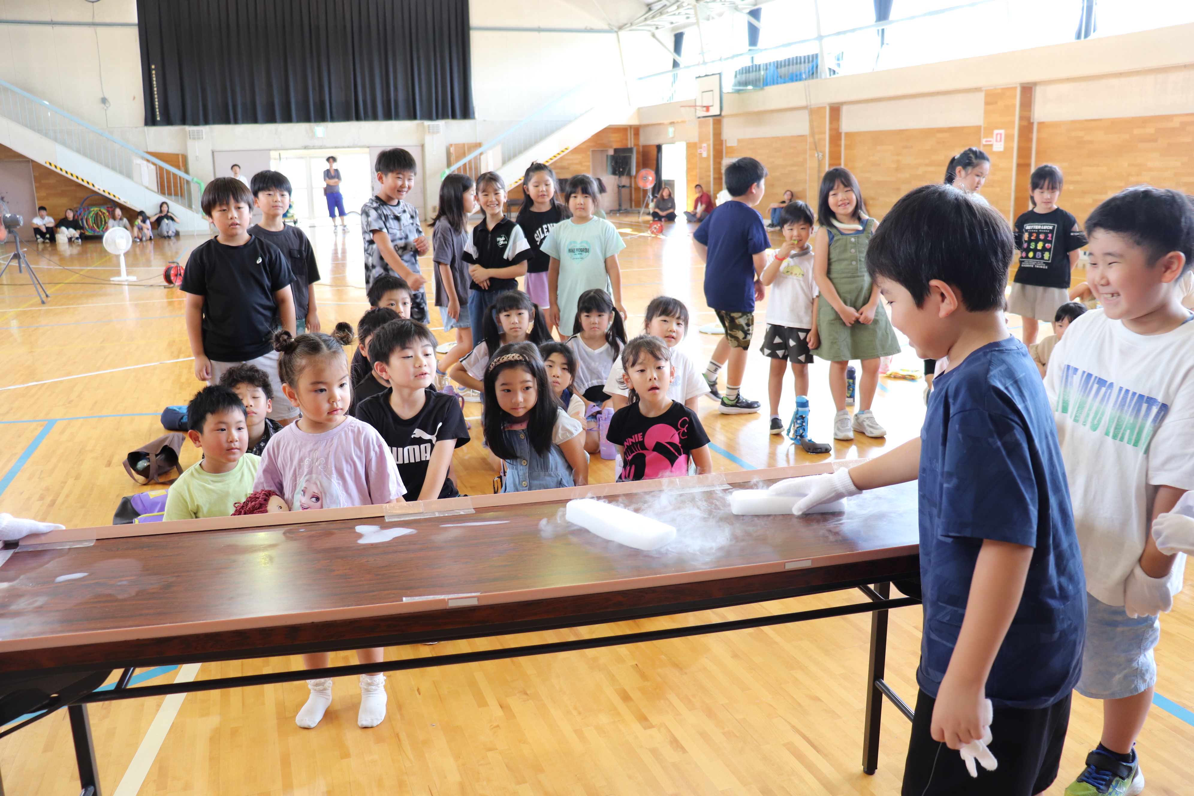 ドライアイスの不思議を体験する実験