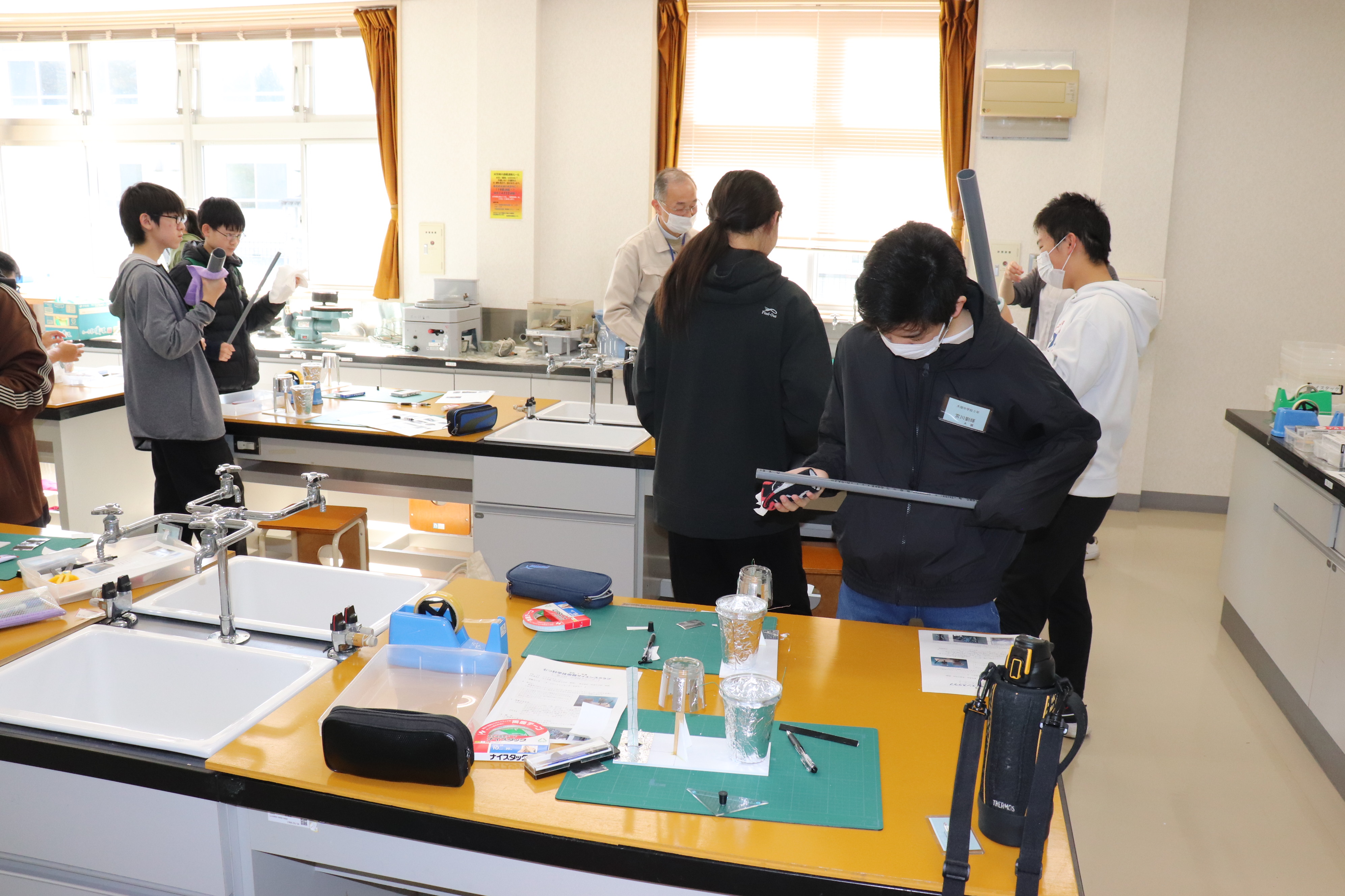 中学生グループ