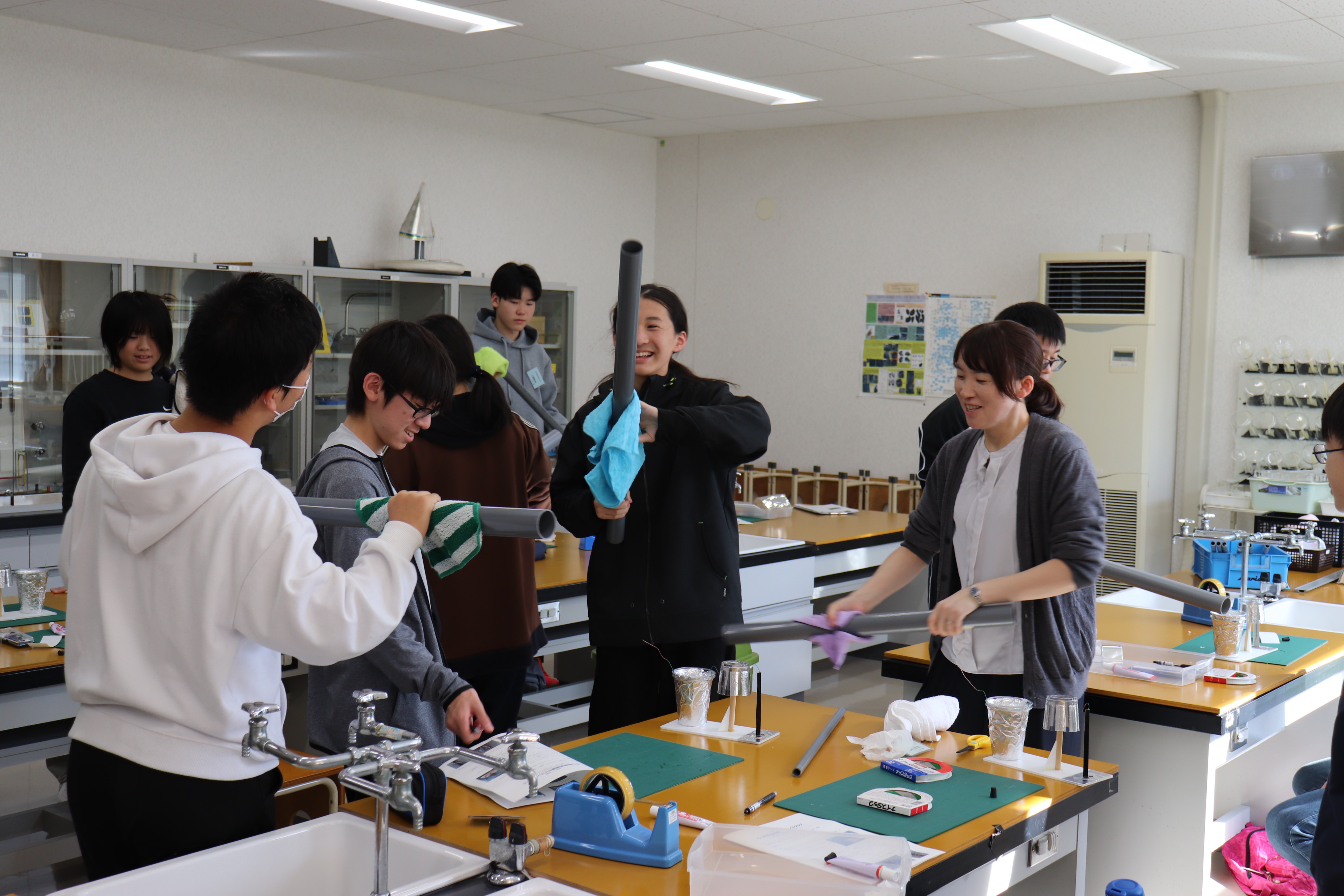 中学生グループ