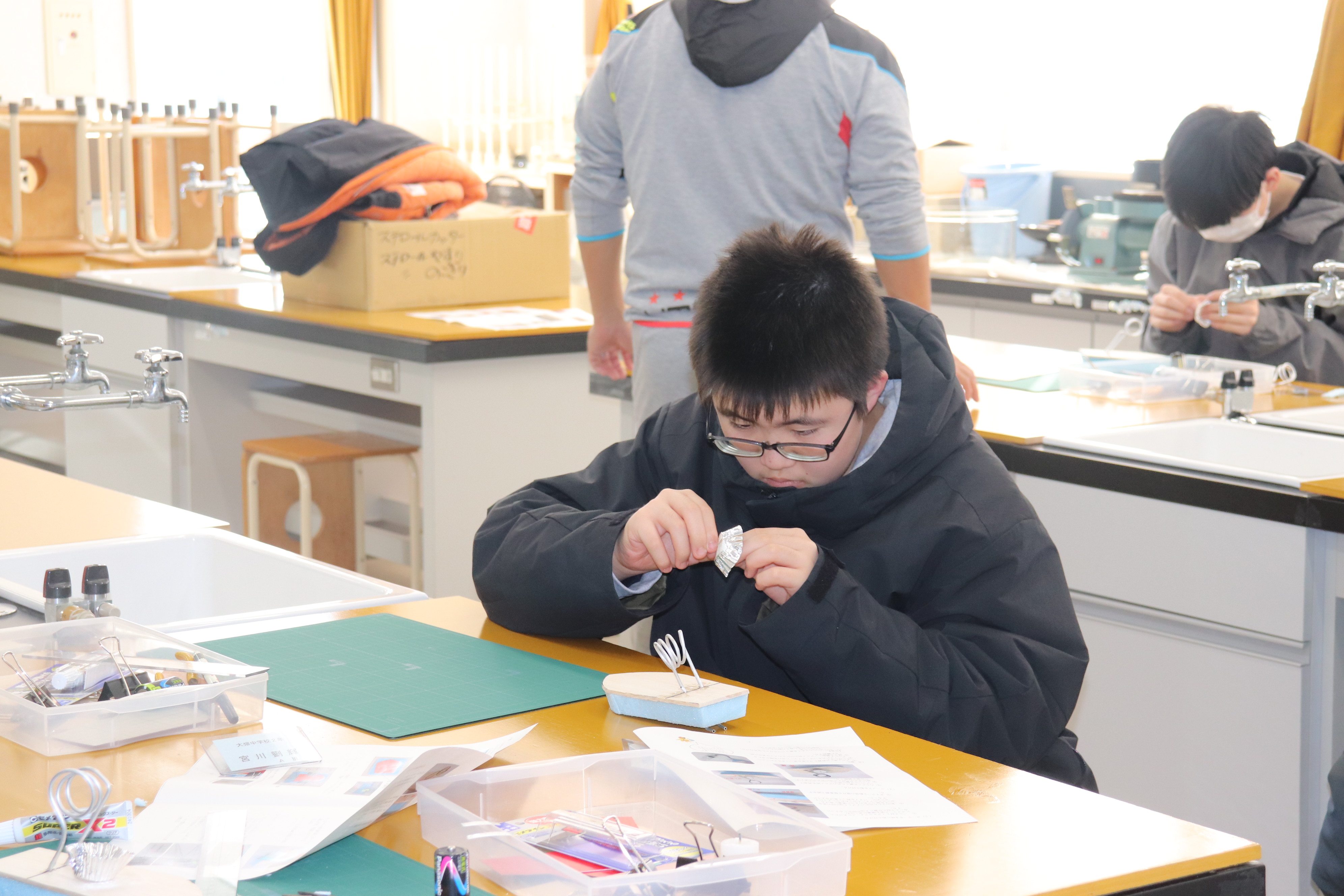 中学生グループ