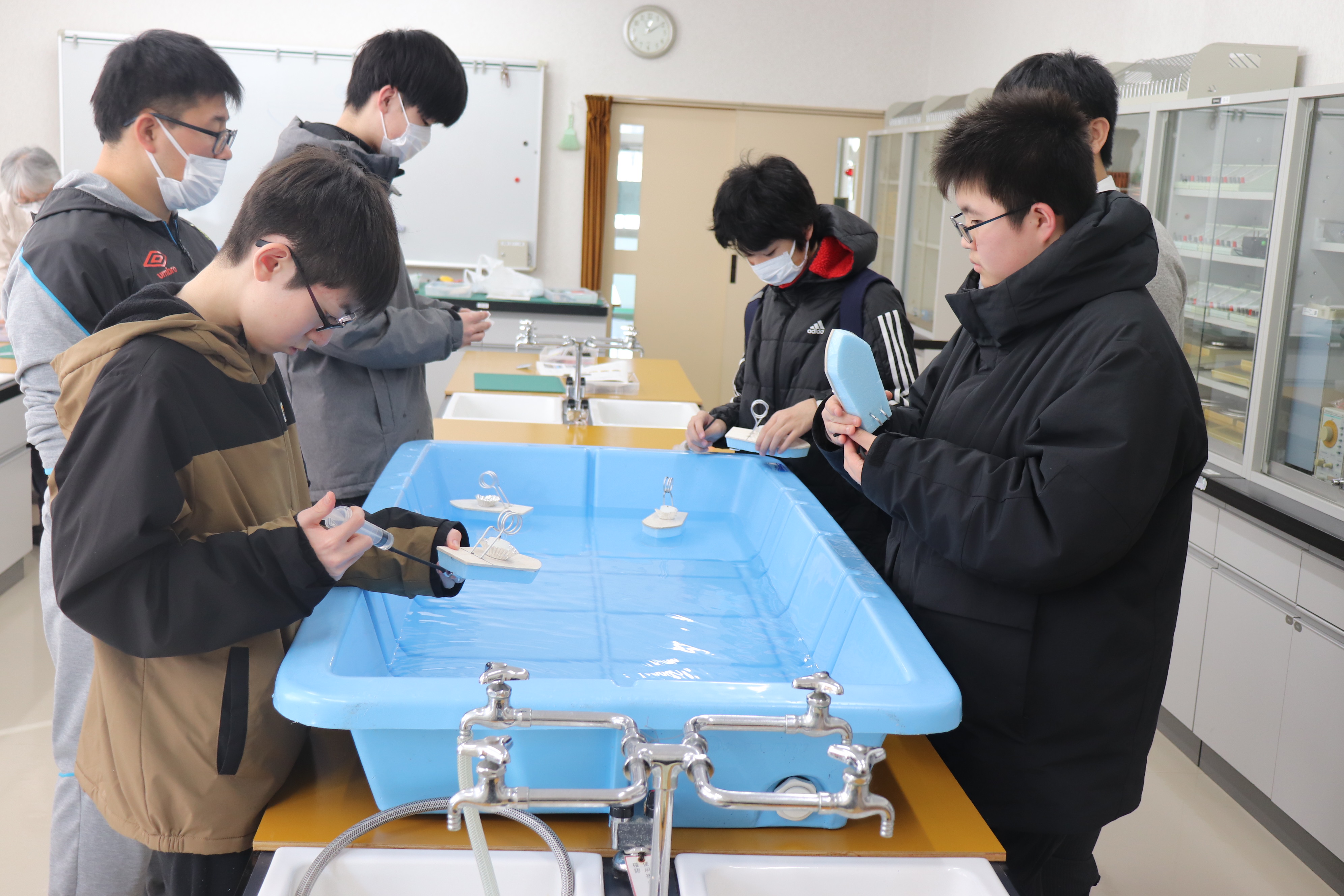 中学生グループ