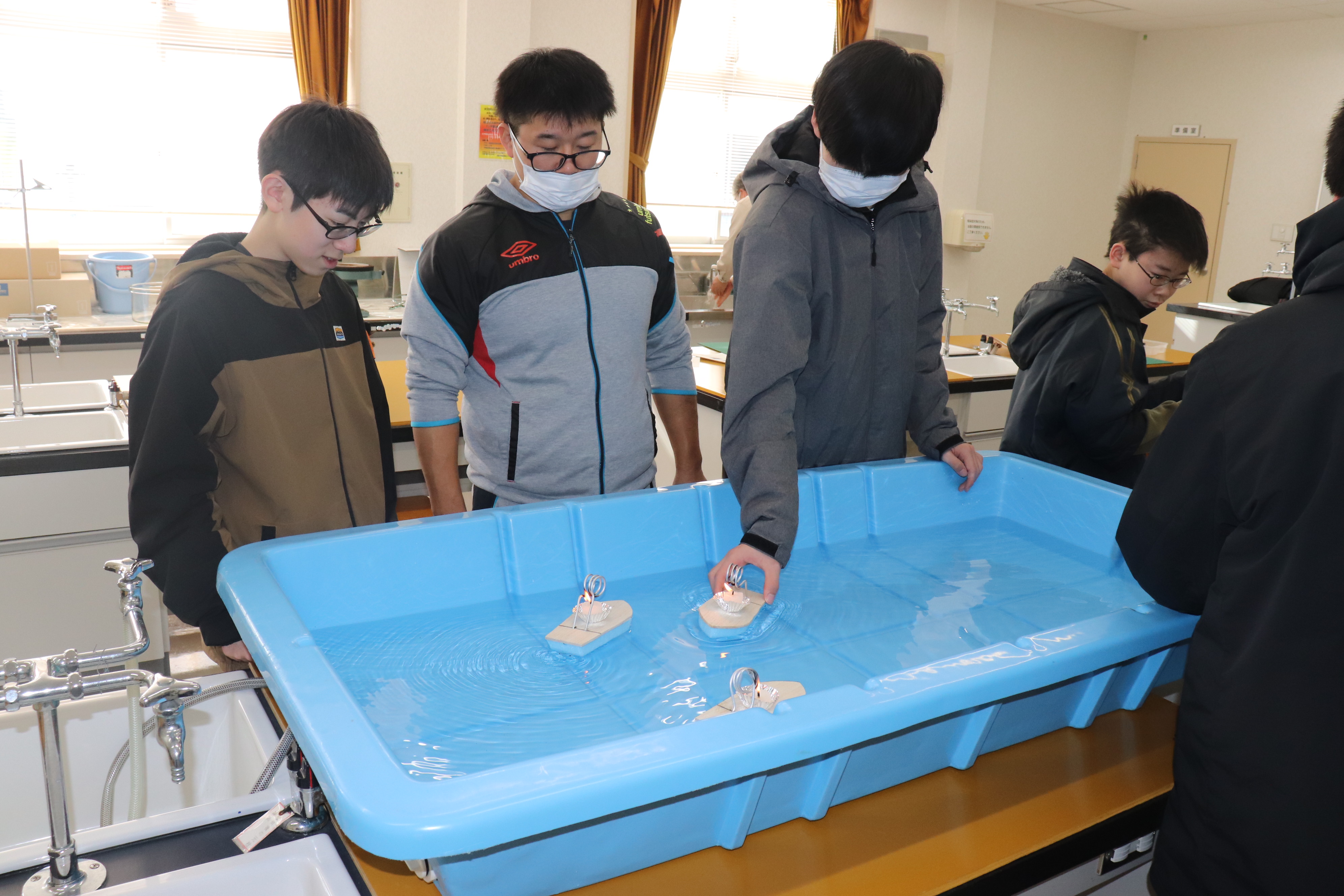 中学生グループ