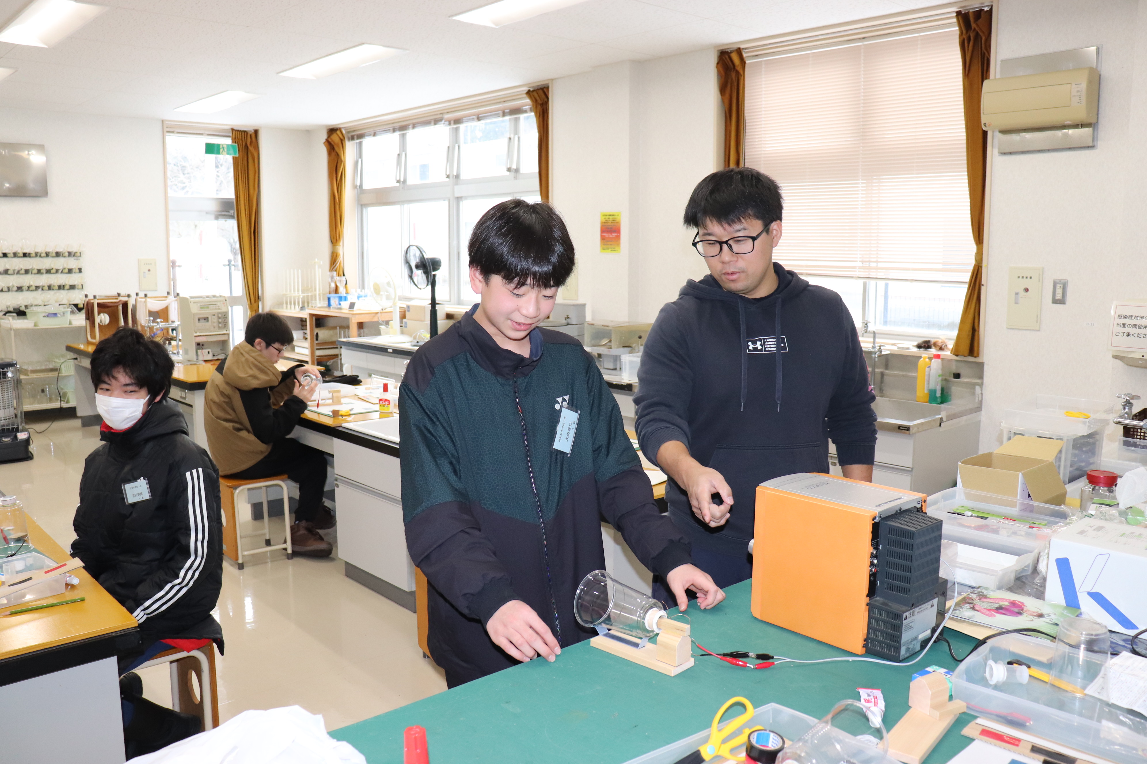 中学生グループ